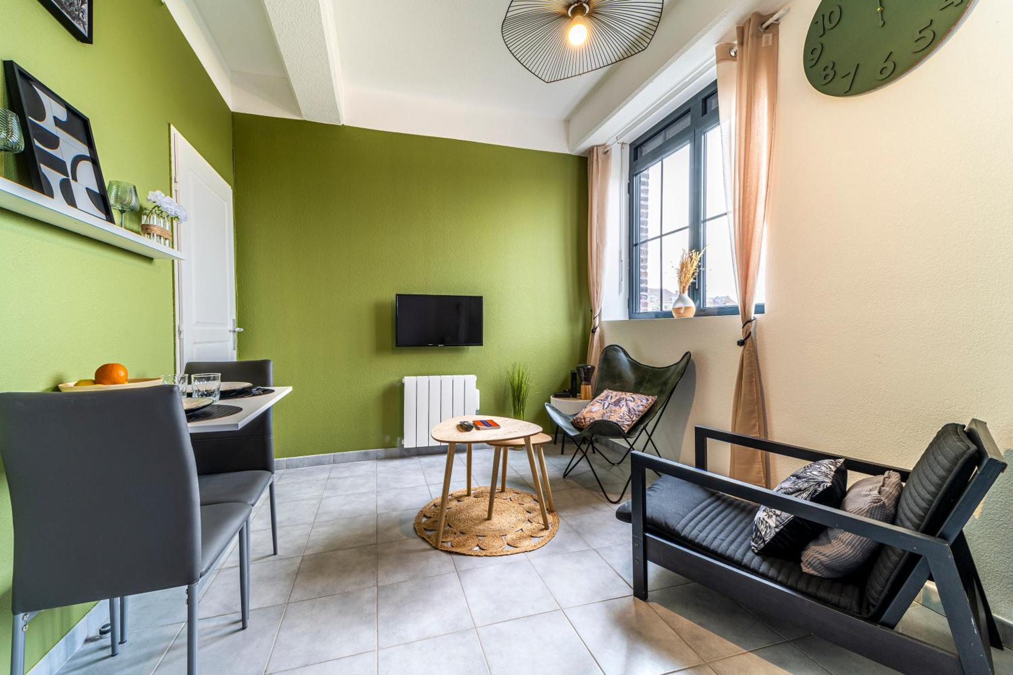 Stay Cosy Lille I Tourcoing - Appartement - Hypercentre - Parking Securise - Wifi - Netflix - Cuisine מראה חיצוני תמונה