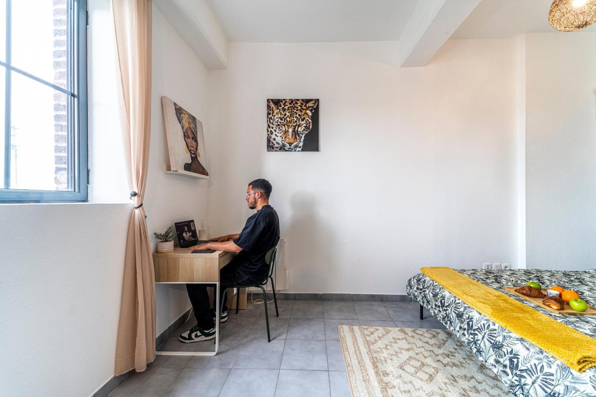 Stay Cosy Lille I Tourcoing - Appartement - Hypercentre - Parking Securise - Wifi - Netflix - Cuisine מראה חיצוני תמונה